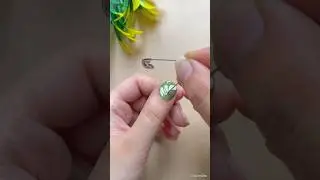 💅🧷Easy safety pin nail art hack #nailart2024 #youtubeshorts #shorts #shortvideo