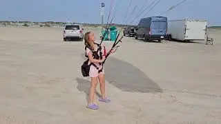 9 Year Old Paramotor Student Rocks Her SUPER skills!!