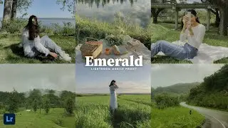 Emerald - Free Lightroom Mobile Presets | Emerald Preset | Green Filter | Free Preset