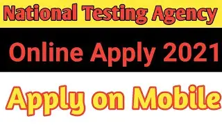 National Testing Agency Online Apply