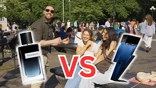 YSL Y Eau De Parfum Vs Carolina Herrera Bad Boy Cobalt Eau De Parfum Electrique Women Reactions!