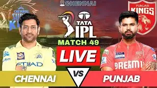 Live CSK vs PBKS IPL 2025 | Punjab vs Chennai Live Match Score | IPL Live Score & Analysis Inn 1