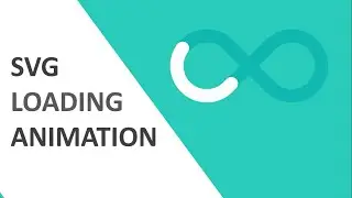 Infinite Loop Animation Using HTML CSS & SVG | SVG Loading Animation Effect