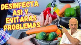 💝 ¿COMO DESINFECTAR FRUTAS Y VERDURAS CON VINAGRE LEJÍA SAL ETC? 💝