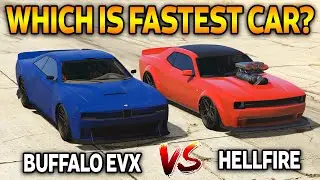 Buffalo EVX vs. Hellfire - Which is Fastest? GTA 5 Online Speed Test