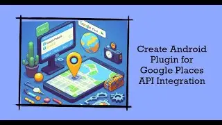 How to create android plugin to integrate Google Places API for Godot Game Engine