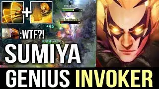 GENIUS SUMIYA INVOKER Next Level Gameplay Epic Combo Comeback Dota 2