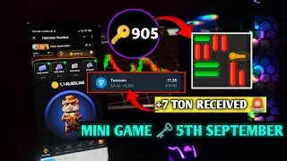 How to Unlock Key 5 September|Hamster Kombat Mini game 5 September|Key कैसे unlock करे?|Airdrop Date