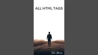 Html Tags | Html Tags With Examples | Html All Tags | All Html Tags | Form Tags In HTML | 