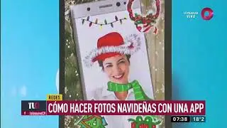 Decora tus fotos con stickers navideños