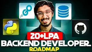 The Ultimate Backend Developer Roadmap in 2025🔥|| Skills, Projects & Free Resources