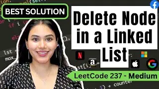 Delete Node in a Linked List - LeetCode 237 - Python  