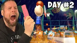 Attempting a PERFECT GAME on Wii Sports Basketball