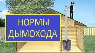 Дымоход высокий проблемы / Дымоход неправильный / Дымоход норма высоты