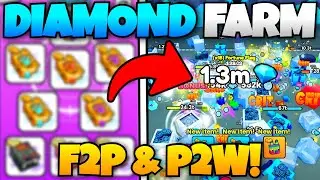 *NEW* BEST F2P/P2W DIAMOND FARM METHOD in Pet Simulator 99 💎