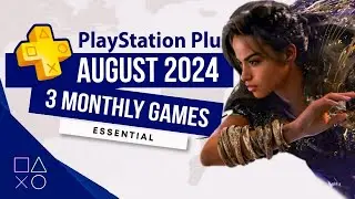 PlayStation Plus Essential August 2024 Monthly Games | PS Plus August 2024