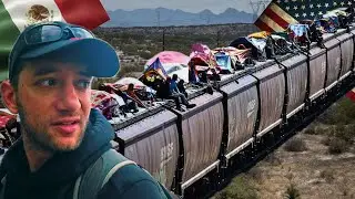 Surviving the Migrant Death Train to the US Border!🇲🇽/🇺🇸