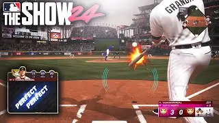 OVER POWERED Hitting Tips! | Get 3+ Home Runs PER GAME! | MLB The Show 24 BEST Hitting Settings!