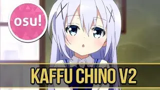 osu! Kafuu Chino v2 Skin Review! std,mania,ctb Winner from November