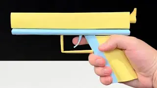 COMO FAZER UMA GLOCK DE PAPEL QUE DISPARA