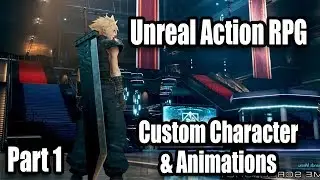 Importing Character and Animations - #1 Creating Action Role Playing Game With Unreal Engine 4