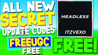 *NEW* ALL WORKING CODES FOR UGC LIMITED CODES! ROBLOX UGC LIMITED CODES