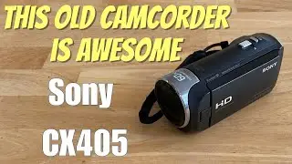 SONY CX 405 - Great Budget Camcorder