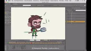 Игровая анимация  Anime Studio Pro (Moho Pro) - Прыжок