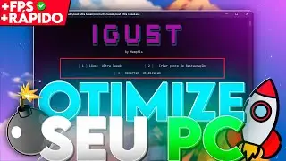 A OTIMIZAÇÃO QUE OTIMIZA SEU PC POR COMPLETO!! +FPS +DESEMPENHO🎮🚀🔥