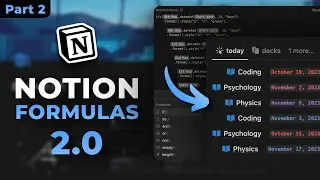 How to use the new Notion Formulas 2.0 (Part 2)