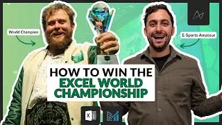 Use Excel Like a PRO | Excel World Championship Final Case Walkthrough