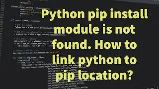 Python library Installed but not working? Here's the Solution!!!