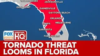 Tornado Threat In Place For Much Of Florida As State Braces For Idalia