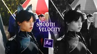 smooth velocity ; after effects