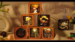 3D Wooden Puzzle Night Light - Forest Sunset Kit