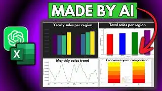 How To Make A Sales Dashboard with ChatGPT & Excel