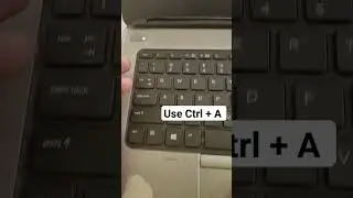 What Does Ctrl+A Do | #Keyboard_shortcuts