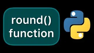 Simple example of the round() function in Python 