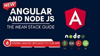 Adding Image Uploads to our App - #Angular & #NodeJS - Complete MEAN Stack  #meanstack Full Course