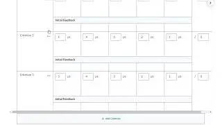 Create and Edit a Rubric