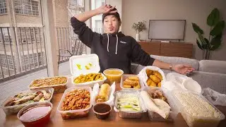 American tries $100 worth of British Chinese Takeaway