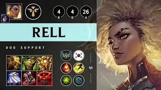 Rell Support vs Senna: Vision Controller - KR Challenger Patch 14.16