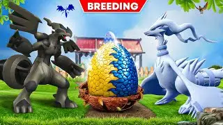 BREEDING OF GODS ZEKROM AND RESHIRAM in PALWORLD | PALWORLD#72