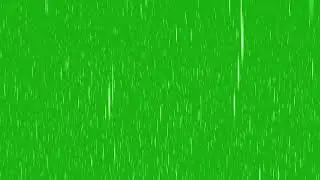 Rain with lightning effects Green Screen and Luma key