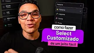 Select customizado de um jeito FÁCIL (HTML, CSS e JS) #boraCodar 34