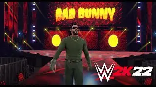 Bad Bunny GFX | WWE 2k22 PC Mod