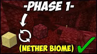 PHASE 1 FINALLY COMPLETE!!! (Nether Biome)