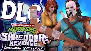 Teenage Mutant Ninja Turtles Shredder's Revenge DLC Dimension Shellshock! TMNT April & Casey