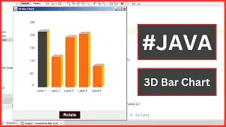 Java Project Tutorial - How To Create a 3D Bar Chart In Java Using Graphics In NetBeans [With Code]