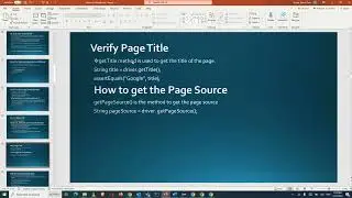 🔥Verify Page title  | Selenium WebDriver 🔥